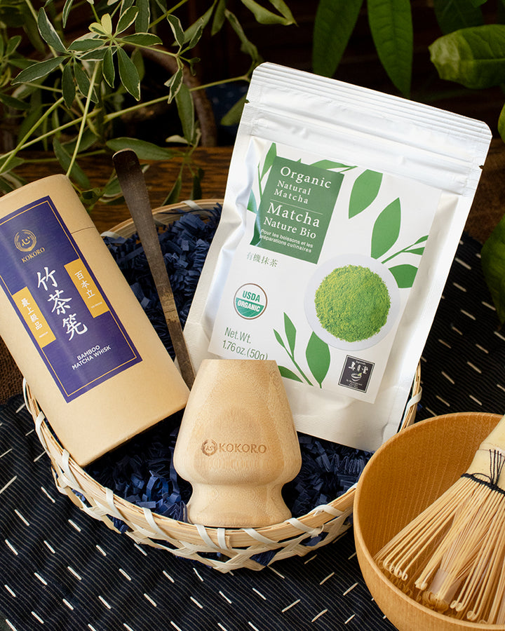 Kokoro Matcha Gift Basket - Jugetsudo Organic Unsweetened Matcha