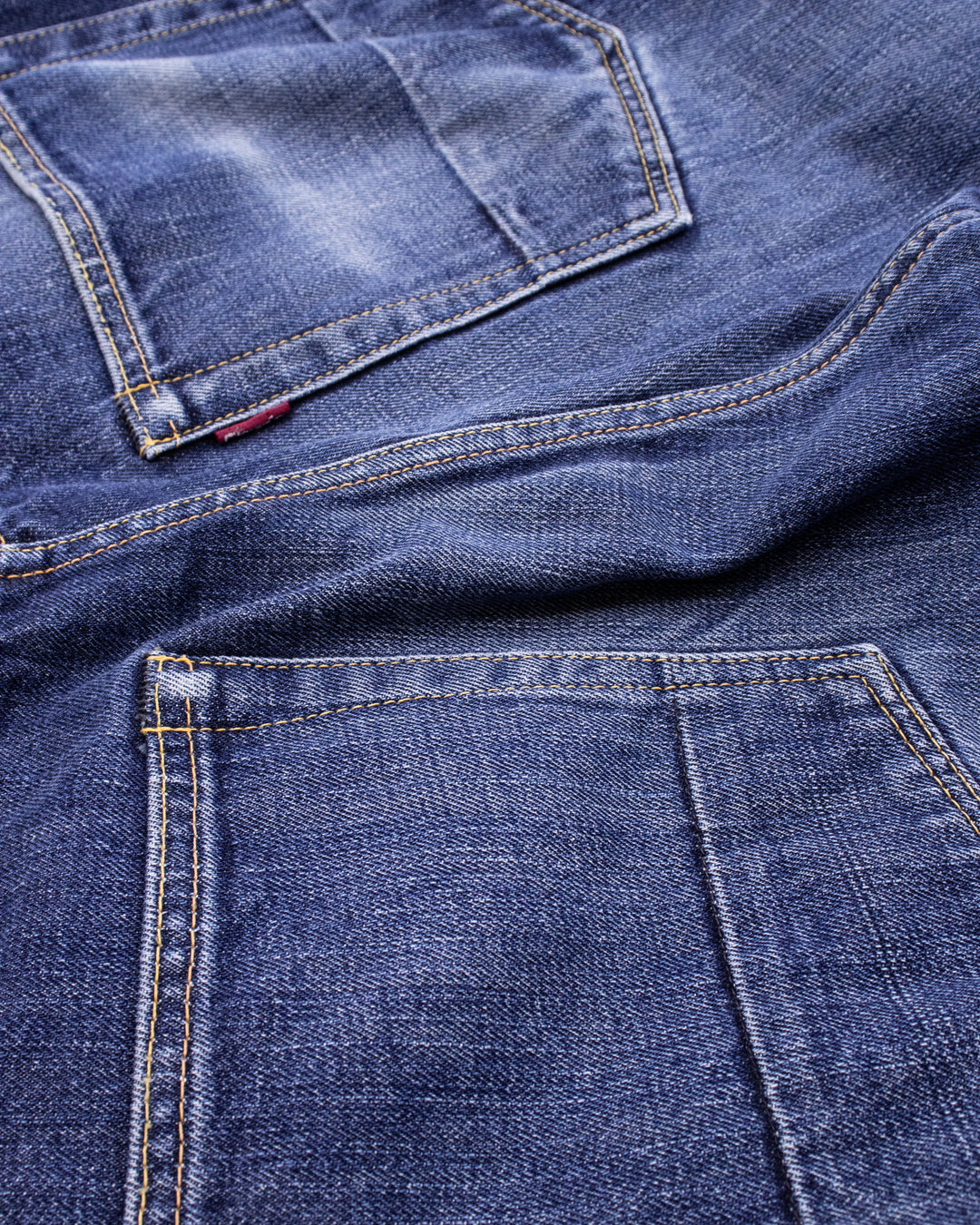 Japanese Repro Denim Jeans, 30, Evisu, Faded Medium Wash Blue