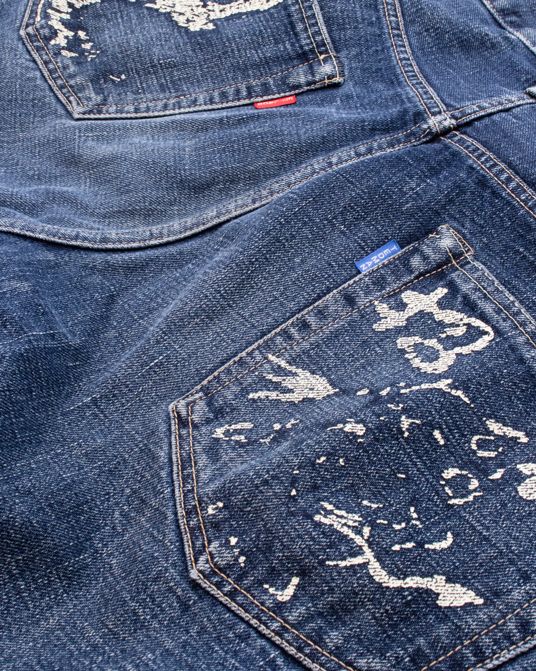 Japanese Repro Denim Jeans, 32, Ted Company, Faded Medium Wash Blue