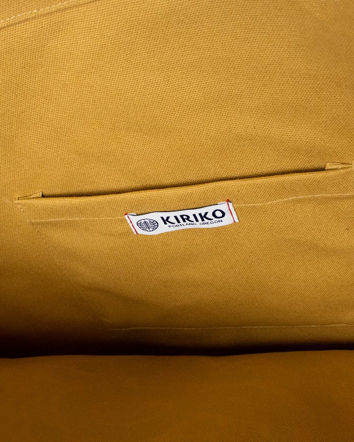 Kiriko Original Large Tote Bag, Canvas, Harvest Tan Snake