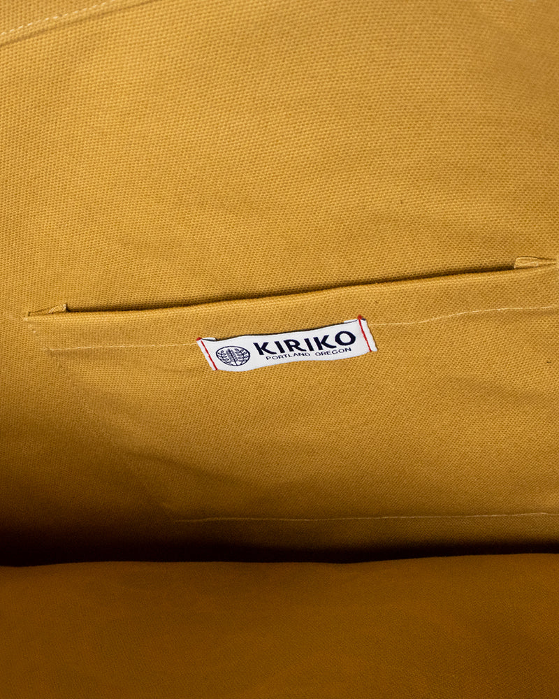 Kiriko Original Large Tote Bag, Canvas, Harvest Tan Snake
