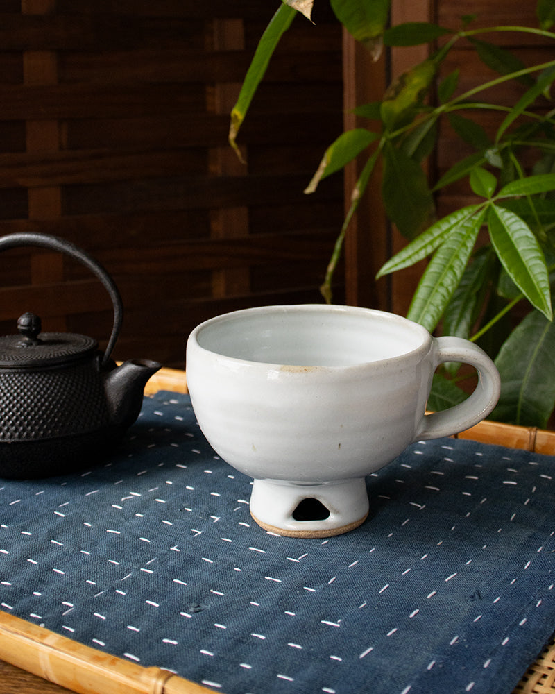 Mashiko-Yaki Mug, Pale Blue