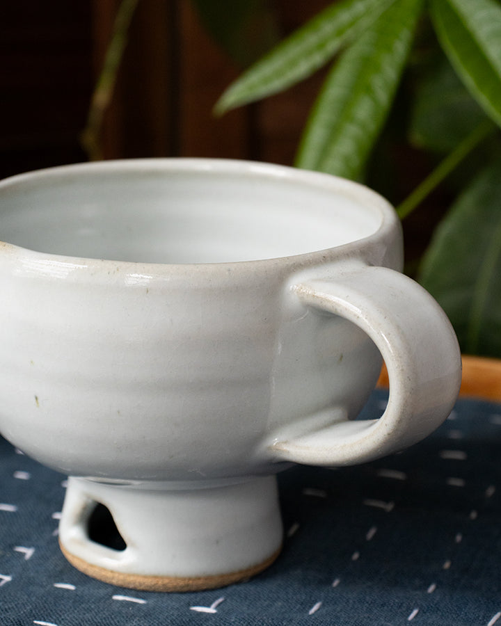 Mashiko-Yaki Mug, Pale Blue
