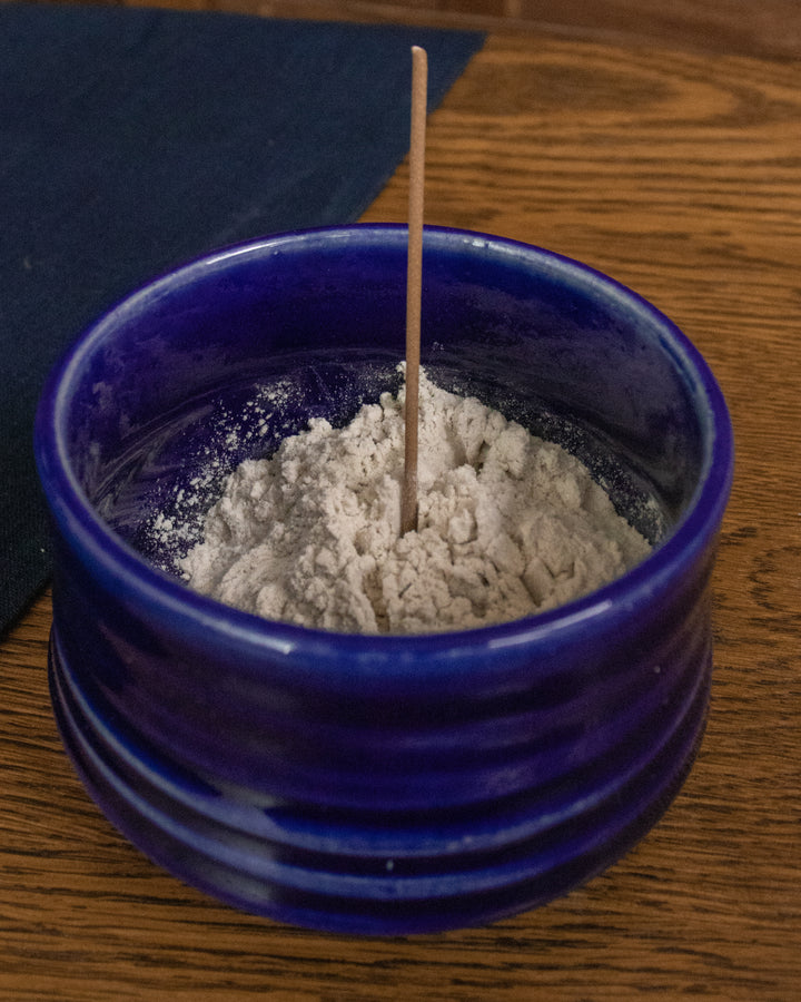 Shoyeido Incense Holder, Bowl, Cobalt Cup