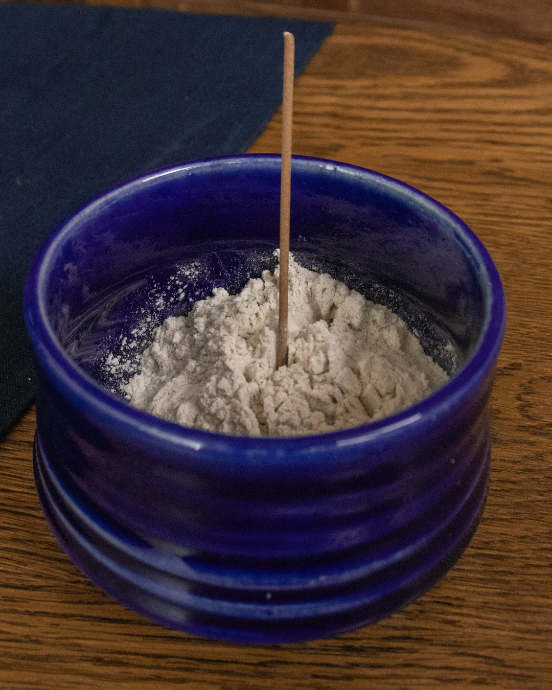 Shoyeido Incense Holder, Bowl, Cobalt Cup