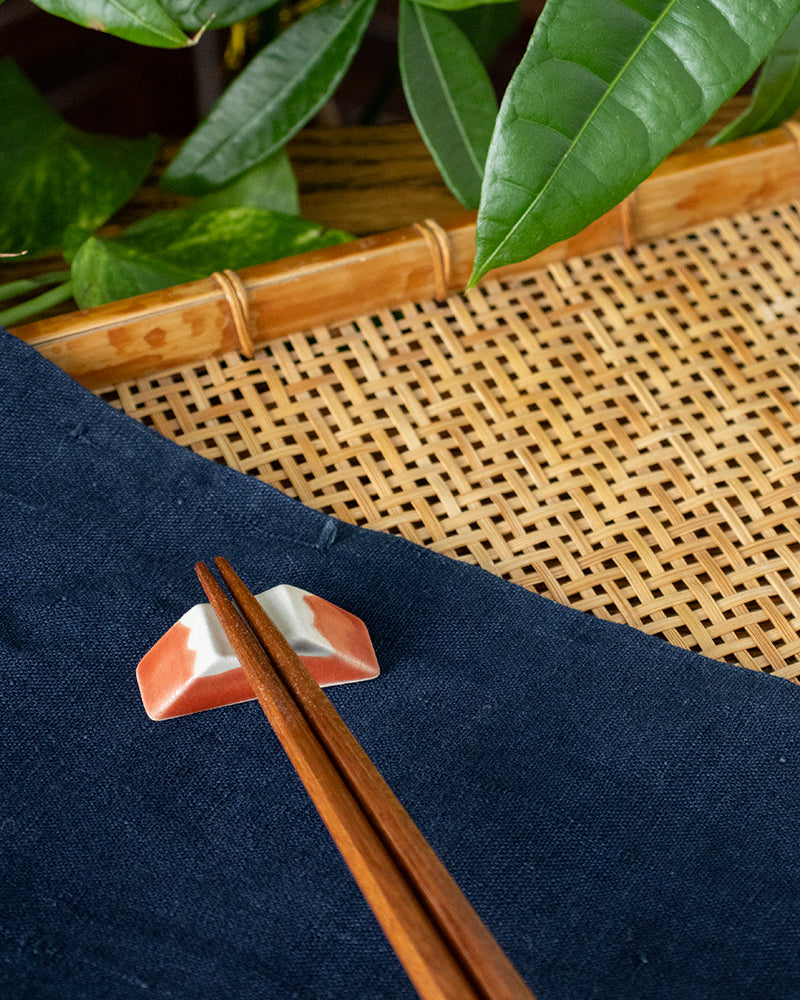 Chopstick Rest, Ichiyama, Mt Fuji, Red