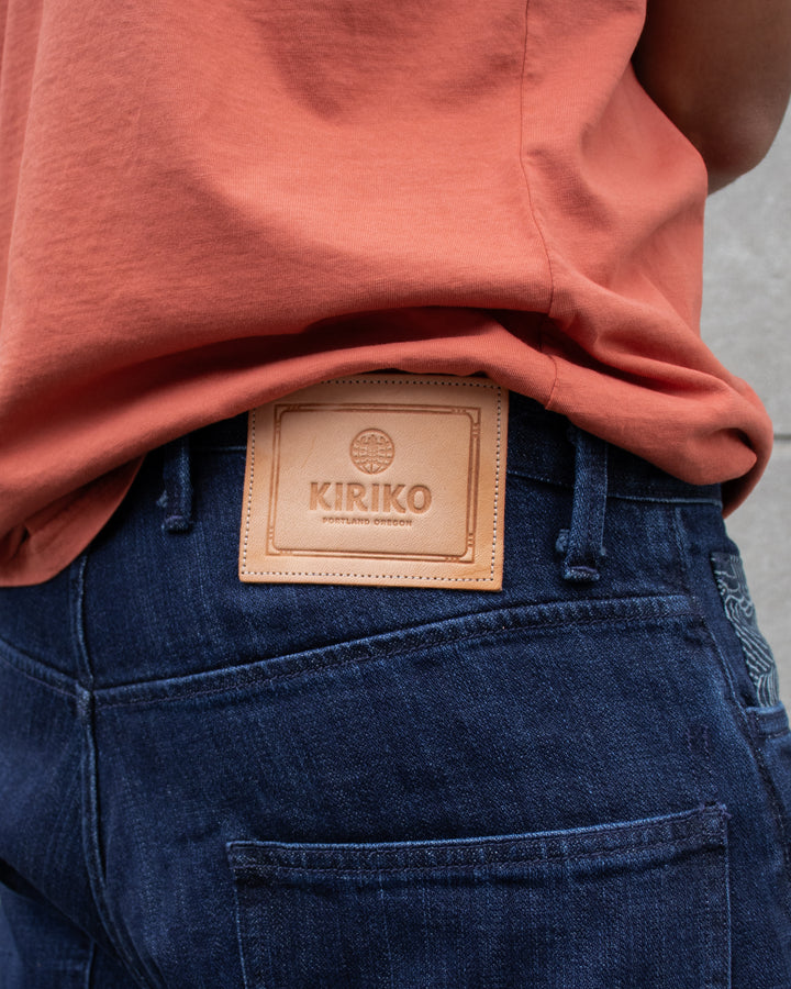 Kiriko Original Easy Fit Denim, US Made 11 oz. Lightweight Broken Twill - One Wash