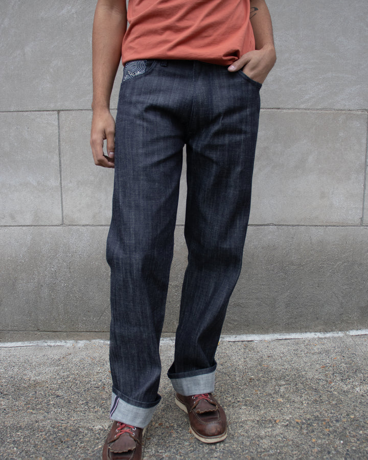 Kiriko Original Easy Fit Denim, US Made 11 oz. Lightweight Broken Twill - Raw