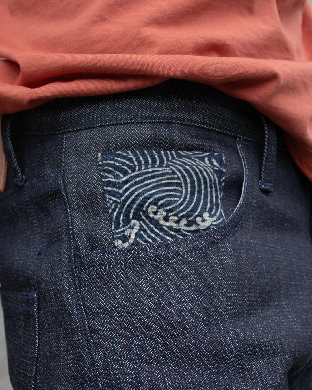Kiriko Original Easy Fit Denim, US Made 11 oz. Lightweight Broken Twill - Raw