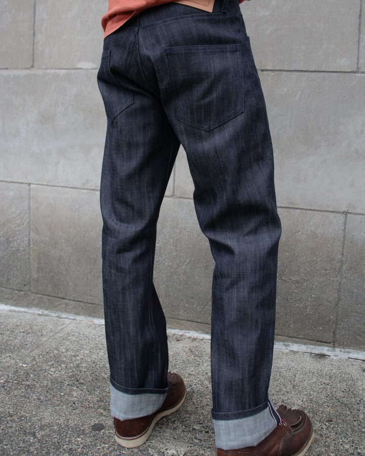 Kiriko Original Easy Fit Denim, US Made 11 oz. Lightweight Broken Twill - Raw