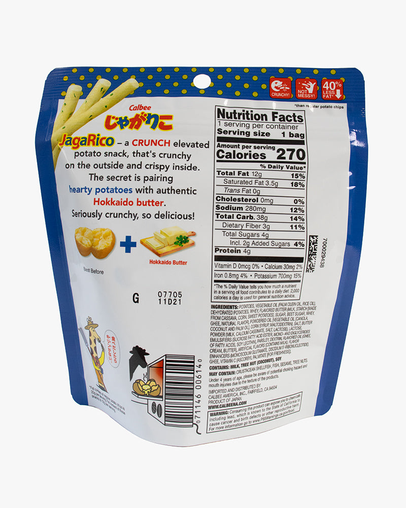 Calbee Jagarico, Hokkaido Butter Flavor