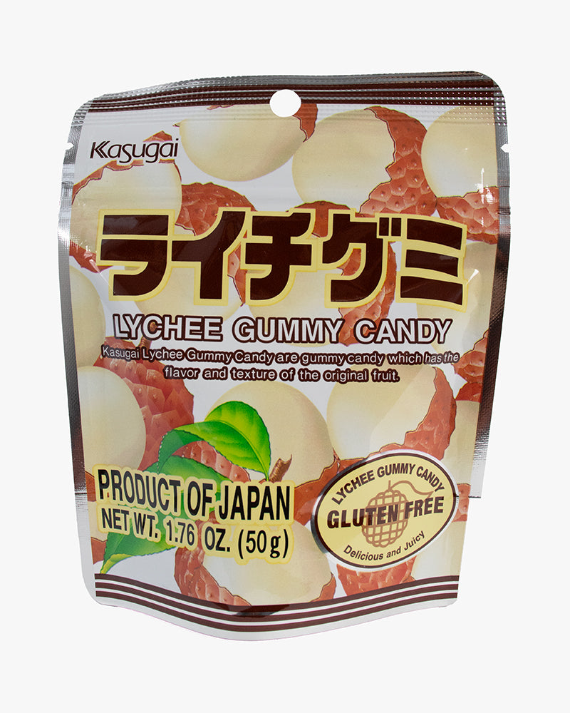 Kasugai, Gummy Candy, Lychee, 1.76 oz