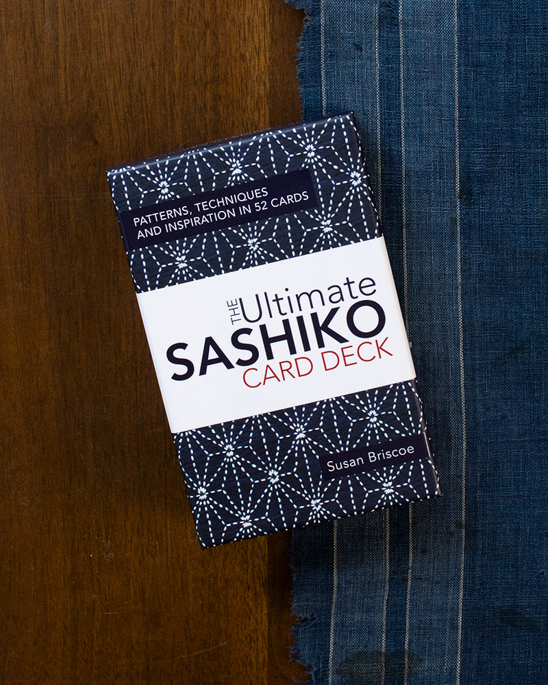 ENG: The Ultimate Sashiko Card Deck by Susan Briscoe – Kiriko Made