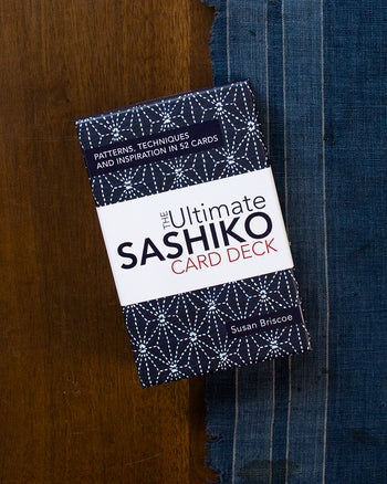 COLINA de passaros　 Sashiko D-pack ENG: The Ultimate Sashiko Card Deck by Susan Briscoe – Kiriko Made