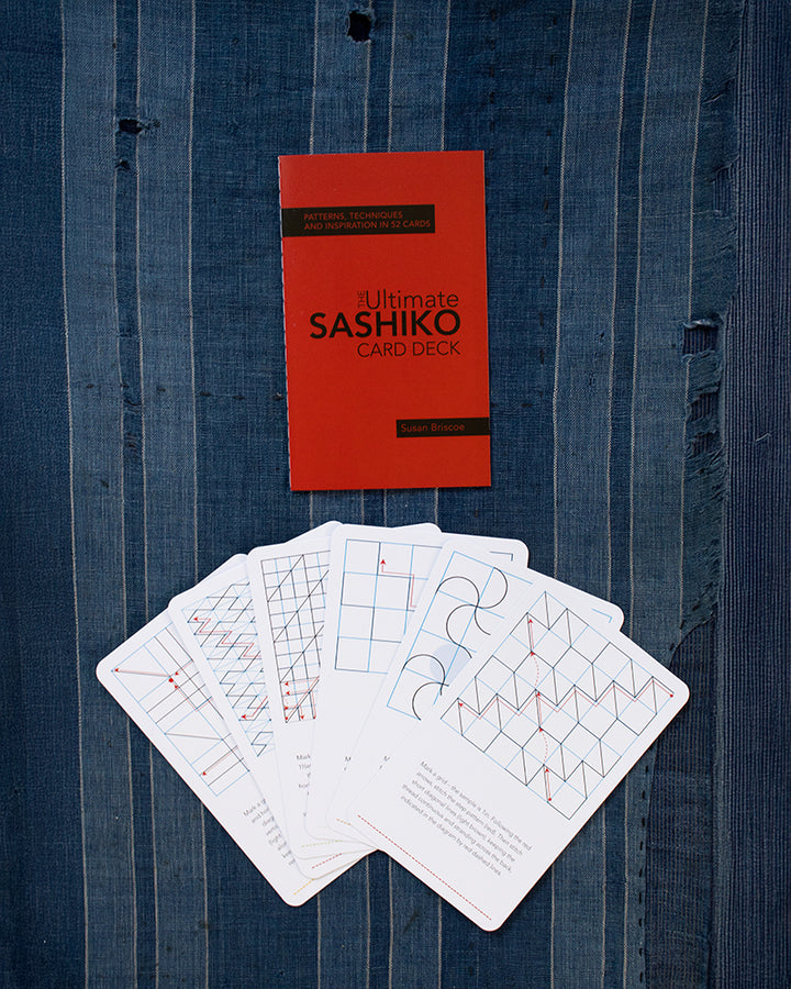 ENG: The Ultimate Sashiko Card Deck by Susan Briscoe