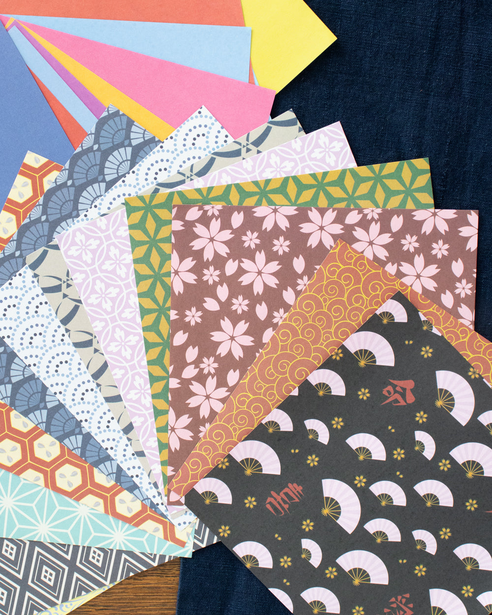 Japanese Origami Paper, Washi Patterns 15cm, 100 sheets