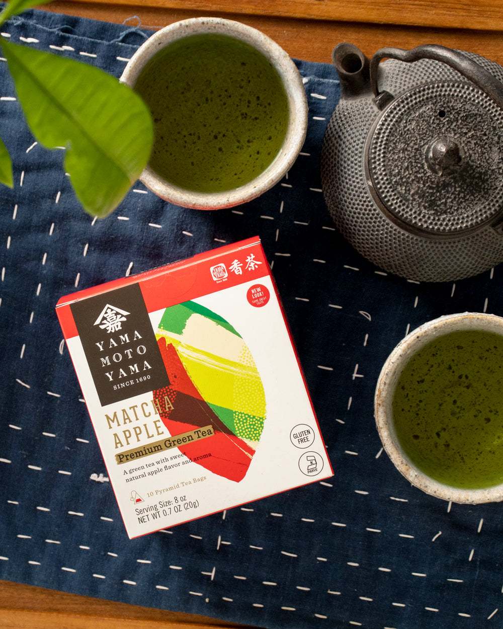 Yamamotoyama, Matcha Apple Tea