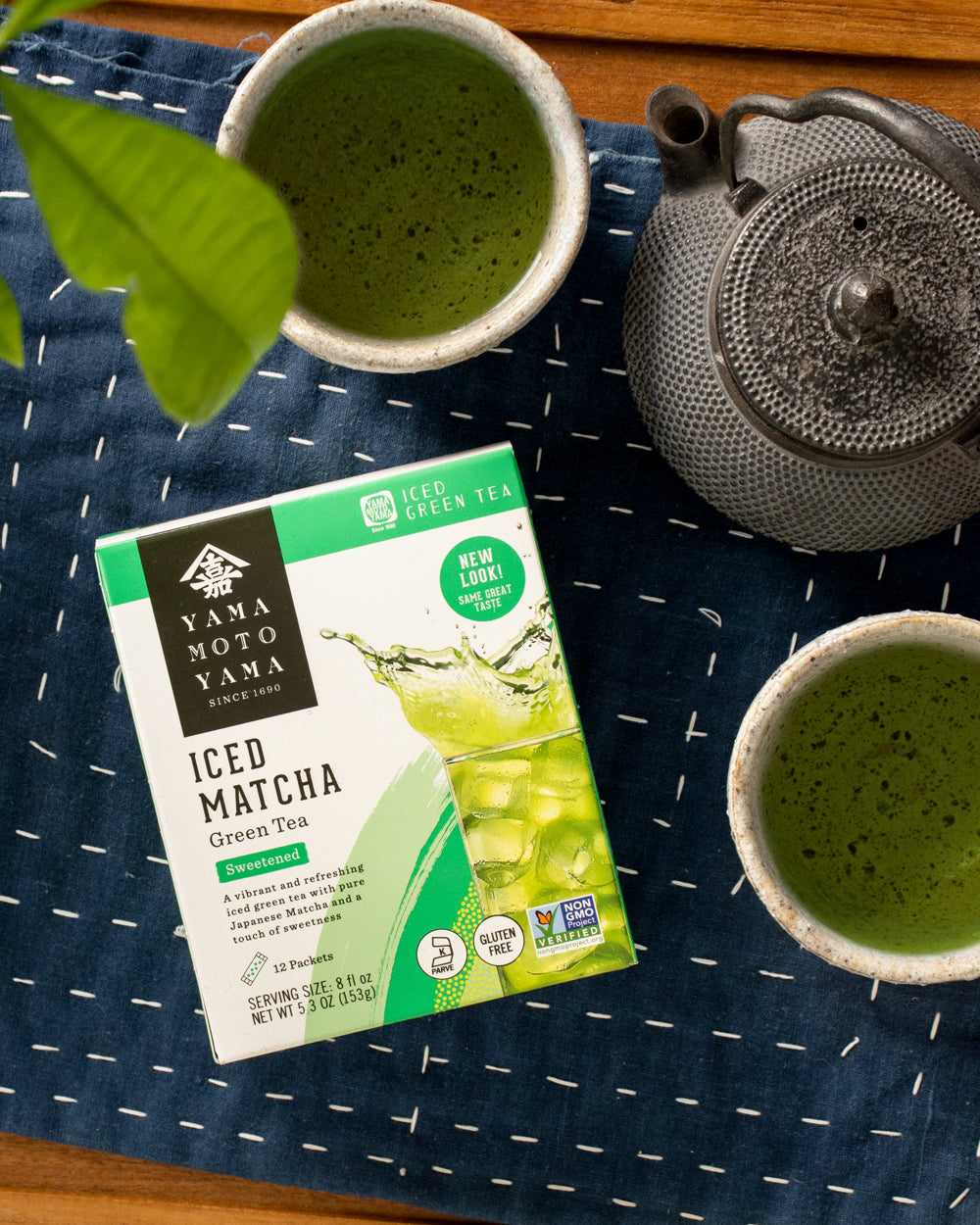 Yamamotoyama, Iced Matcha Green Tea, Sweetened