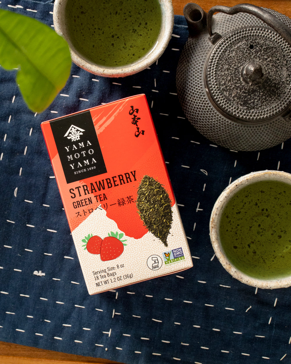 Yamamotoyama, Strawberry Green Tea