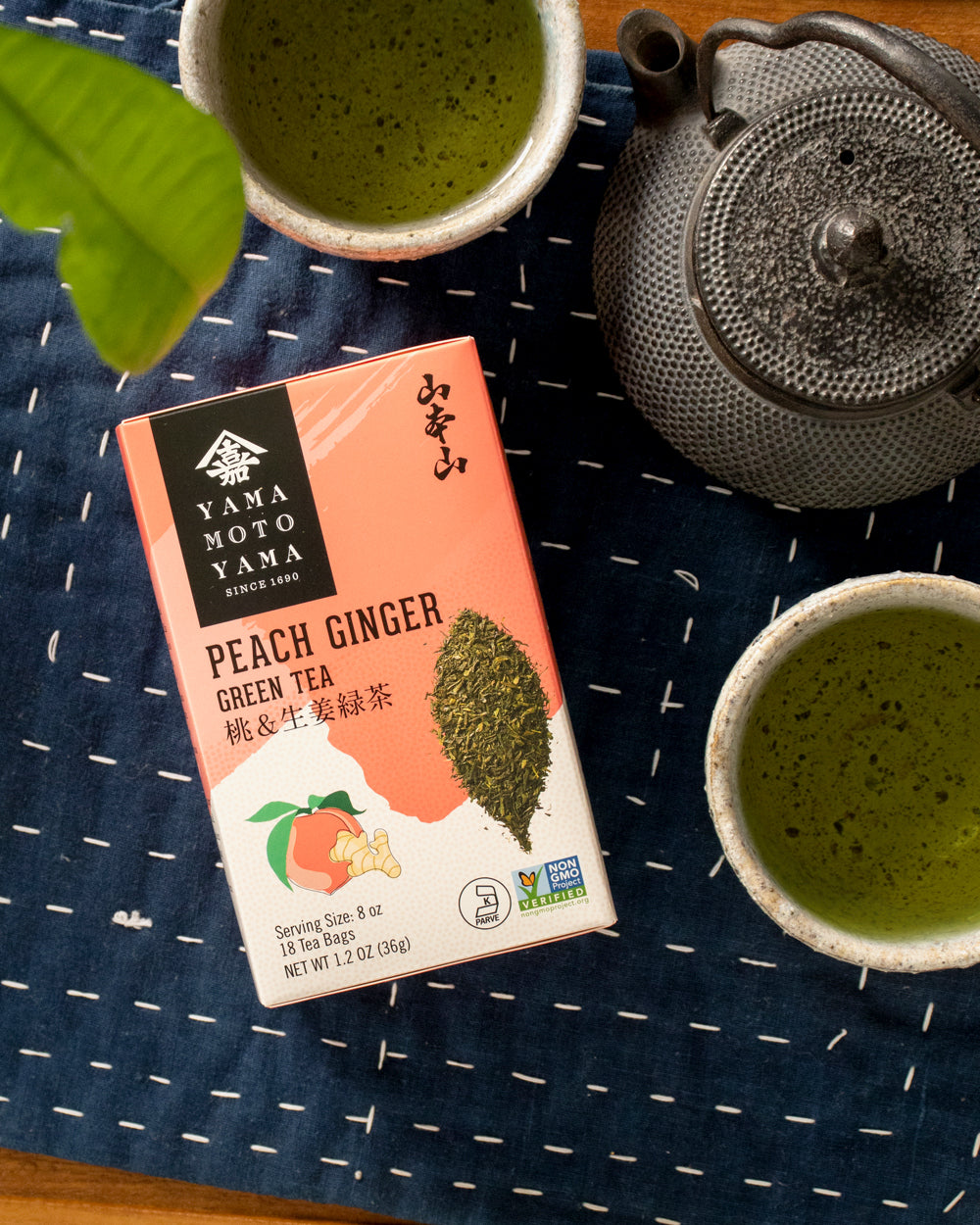 Yamamotoyama, Peach Ginger Green Tea