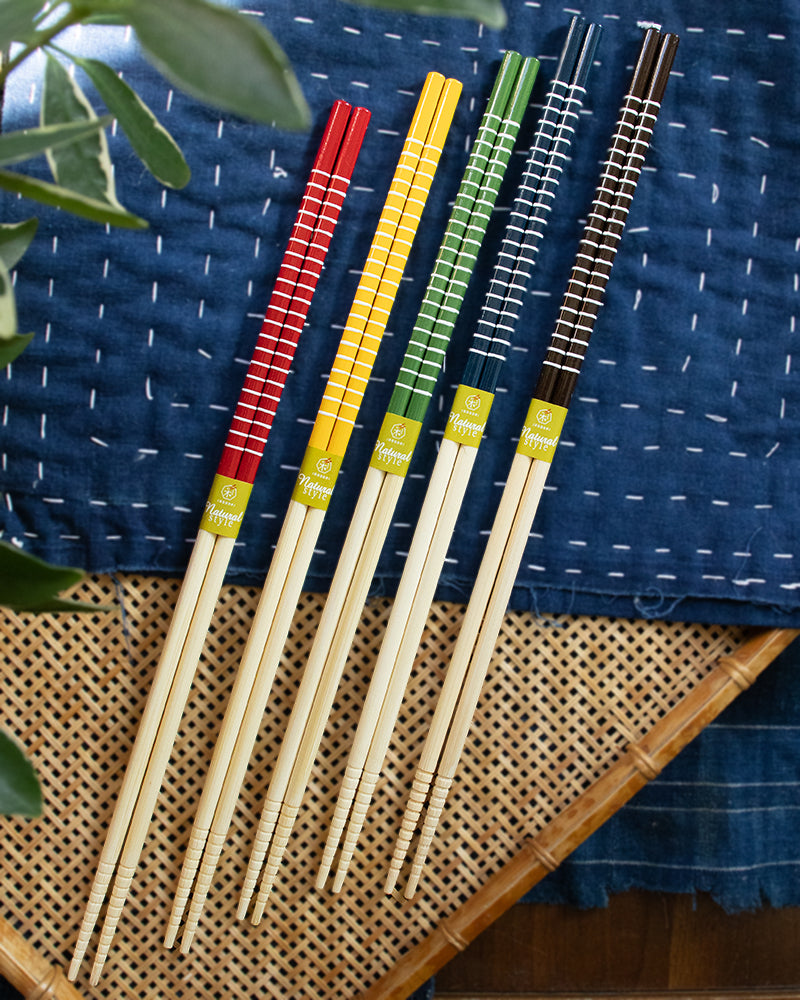 A La Carte Cooking Chopsticks, Kawai, Irodori Natural Style, Non Slip