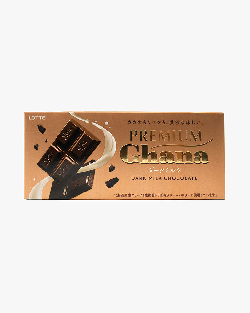 Lotte, Premium Ghana Dark Milk Chocolate