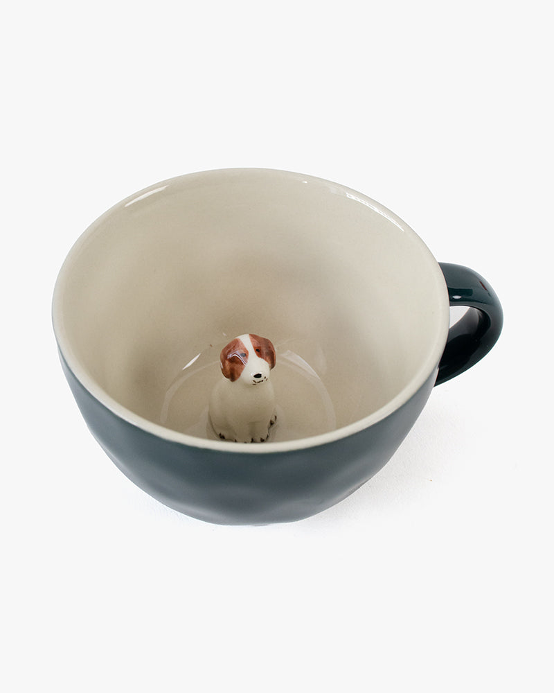 Mug, Bisque, Animal Figures