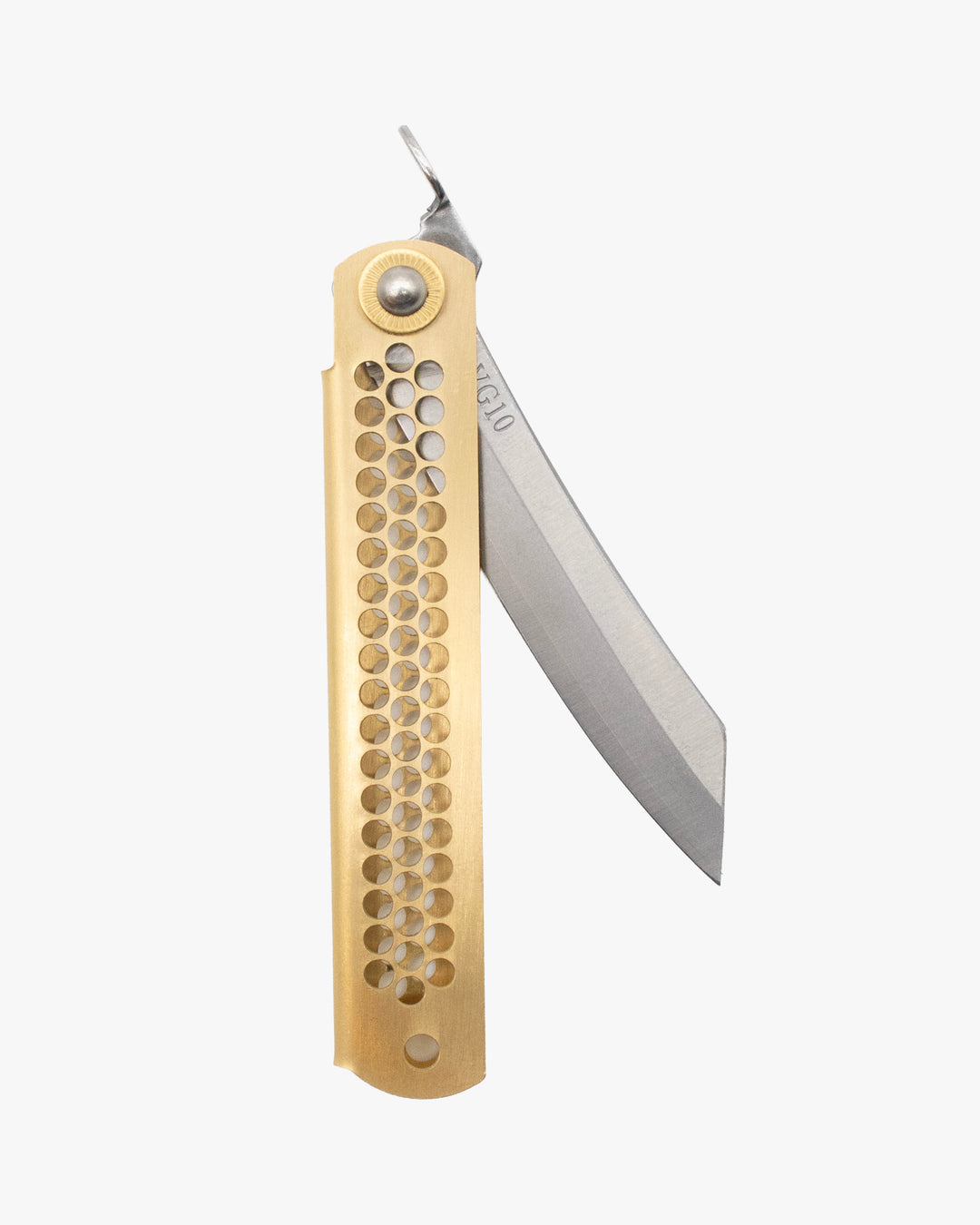 Higonokami, Japanese Knife, Olimpic VG10, Brass