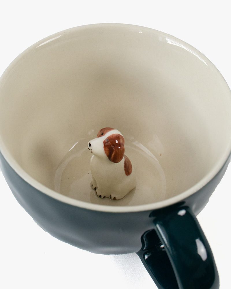 Mug, Bisque, Animal Figures