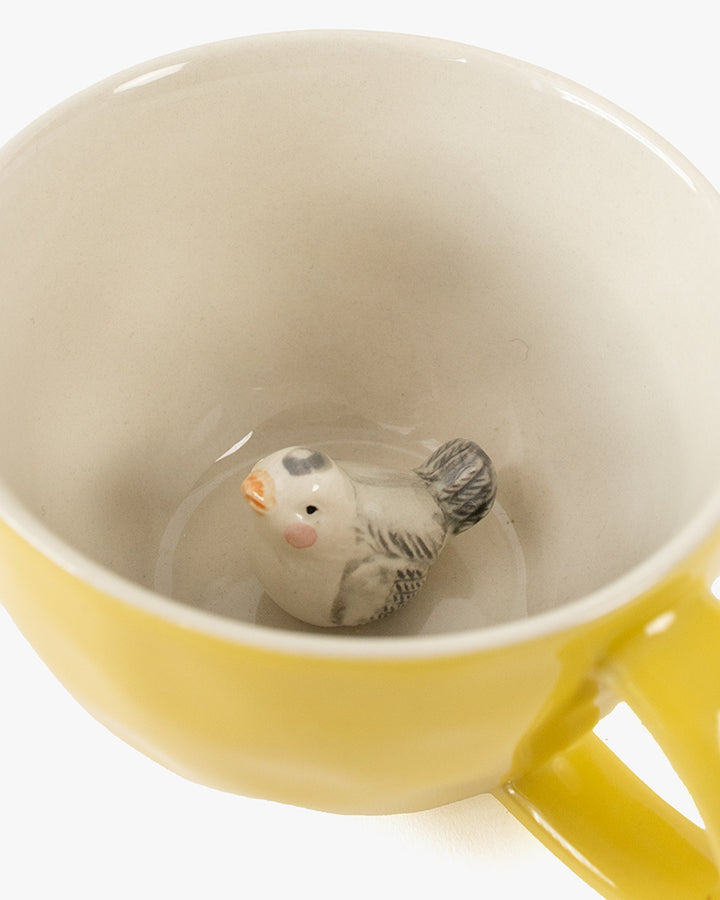 Mug, Bisque, Animal Figures