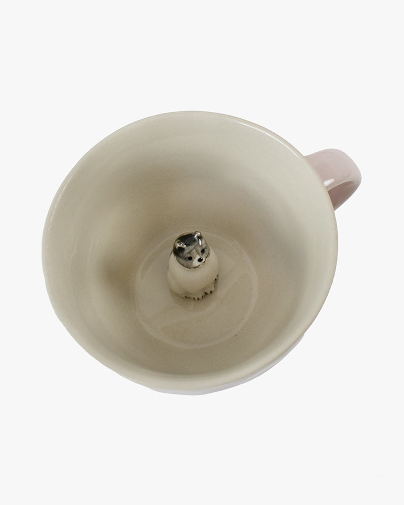 Mug, Bisque, Animal Figures