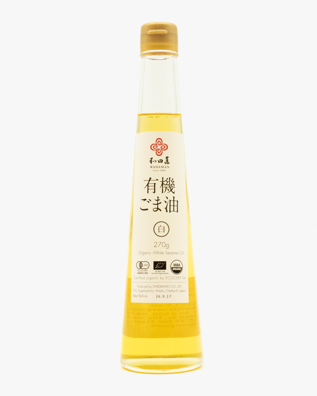 Japanese Pantry, Wadaman, White Sesame Oil