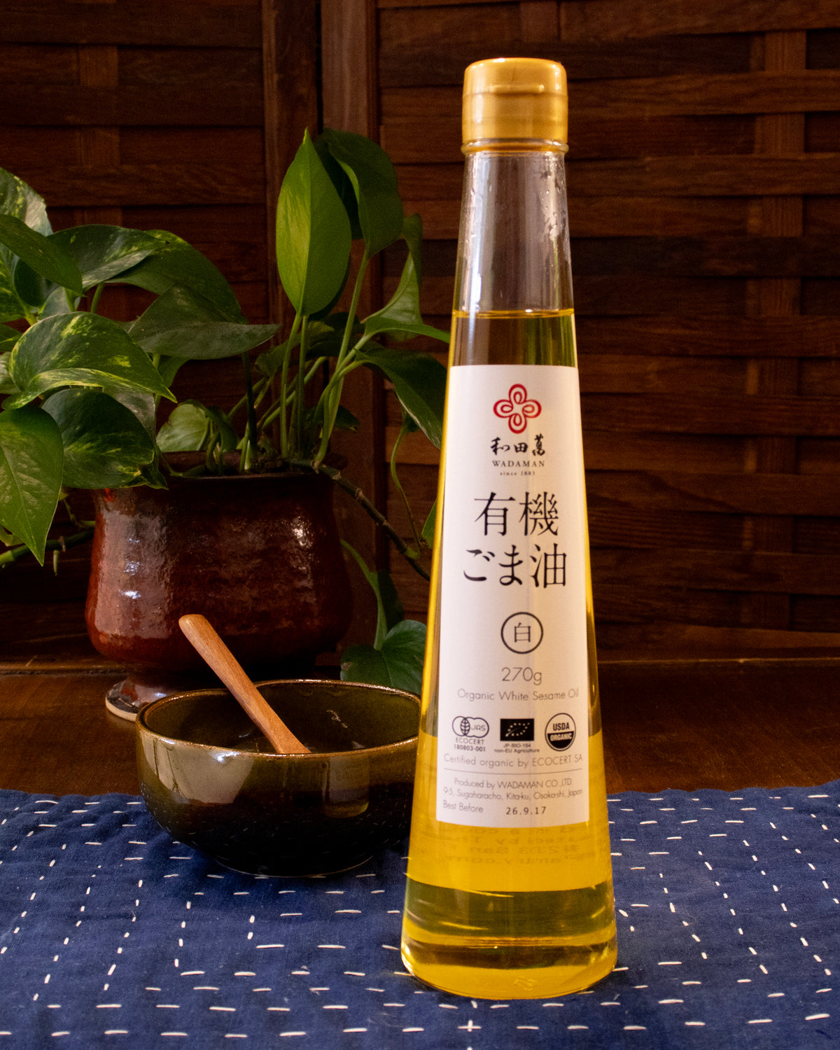 Japanese Pantry, Wadaman, White Sesame Oil