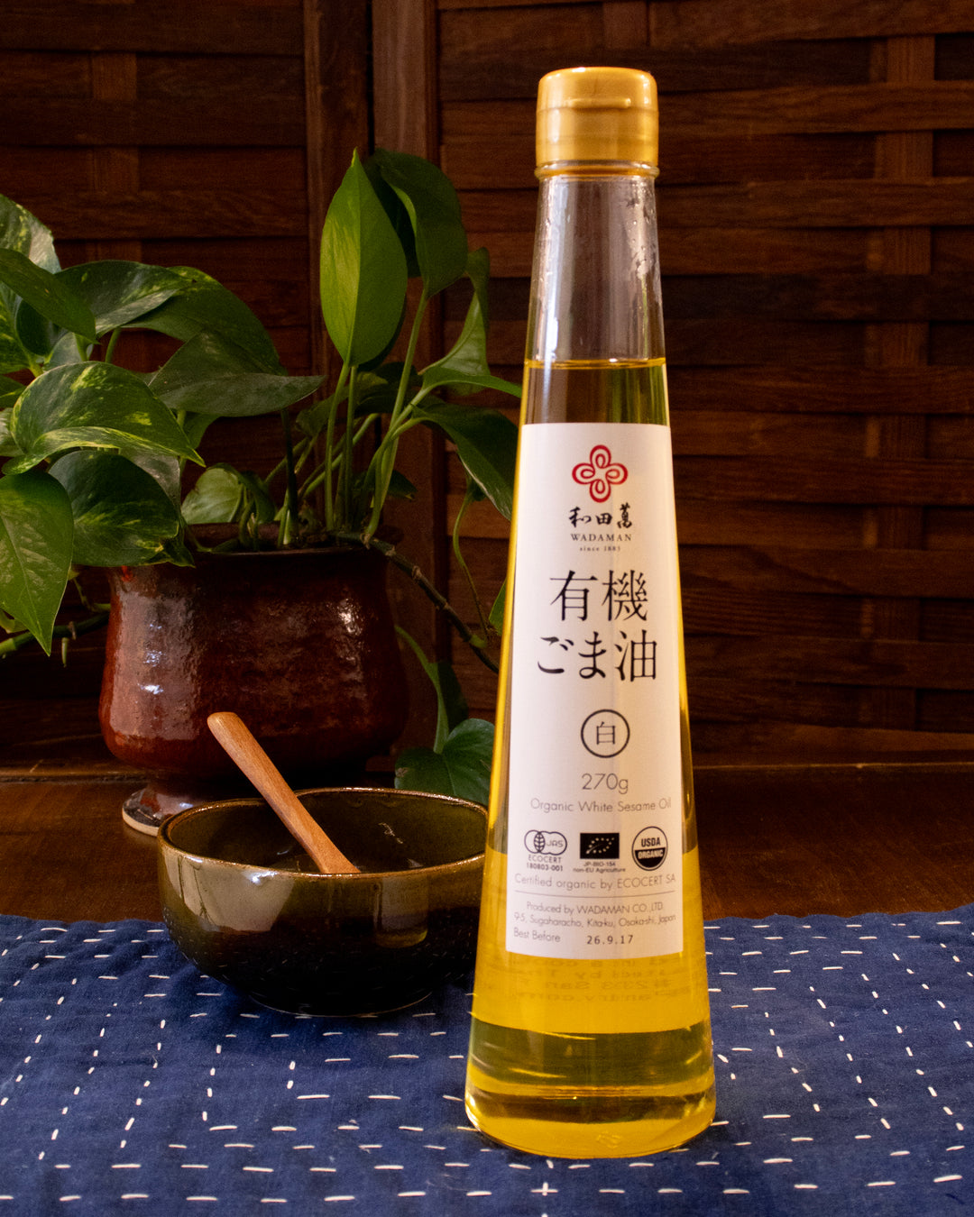 Japanese Pantry, Wadaman, White Sesame Oil