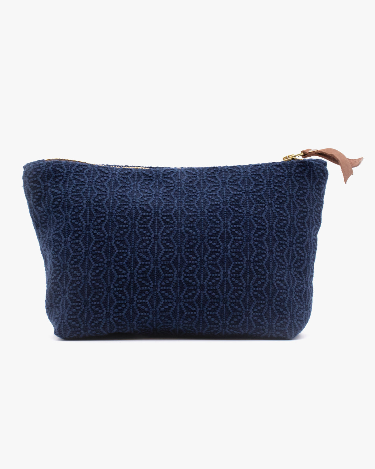 Kiriko Original Stand-Up Pouch, Kogin Asanoha, Indigo