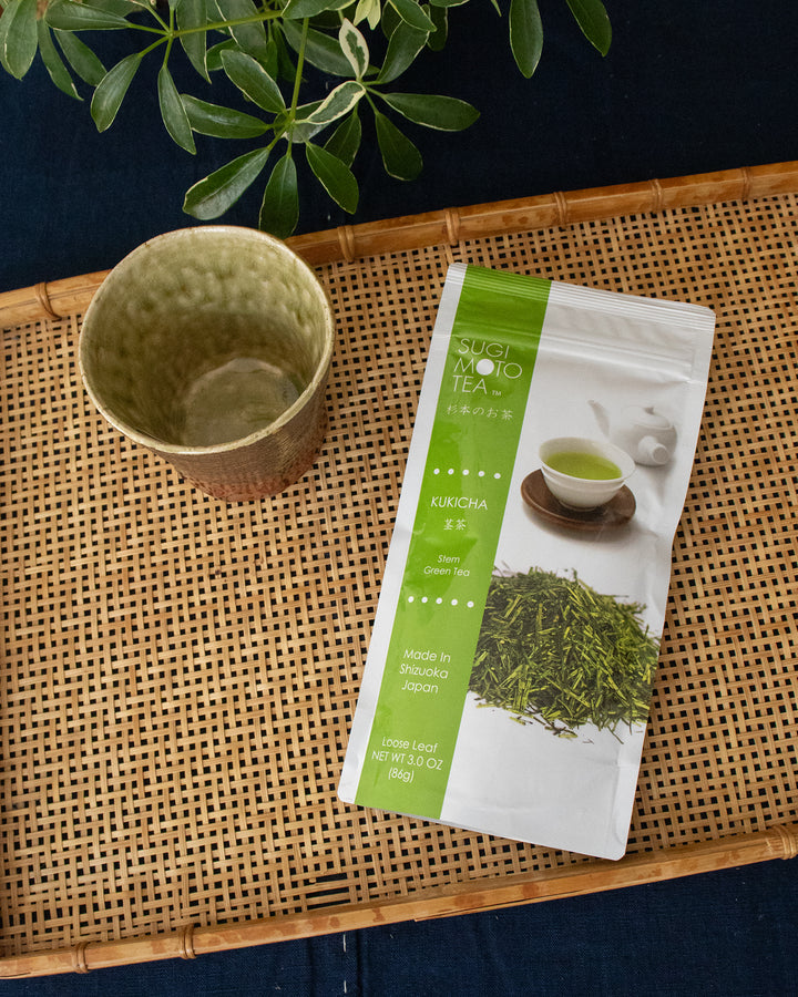 Sugimoto, Loose Leaf, Stem Green Tea (Kukicha)