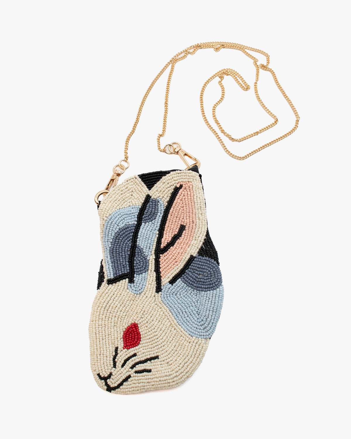 Beaded Coin Pouch, Usagi