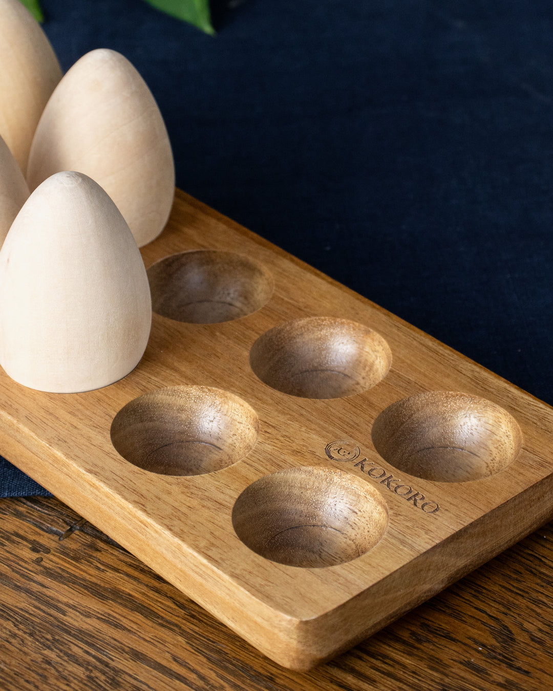 Kokoro Original Wooden Egg Holder
