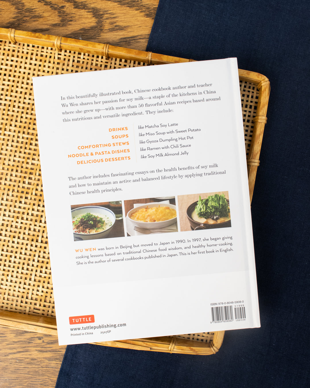ENG: The Soy Milk Cookbook by Wu Wen