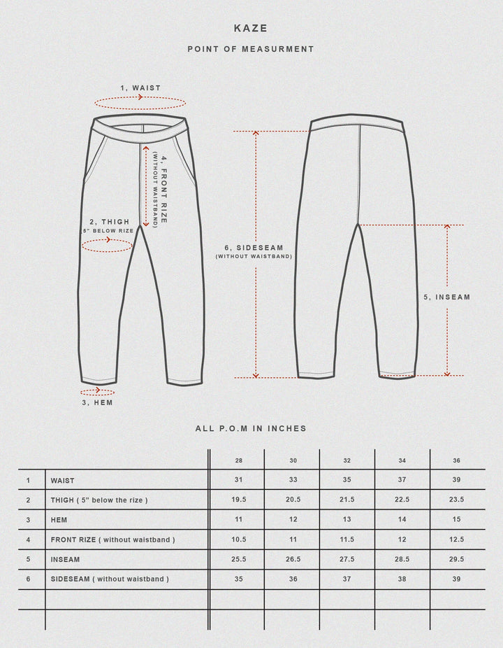 Prospective Flow Pants, Kaze, Kogecha-Iro, Kiriko Collab