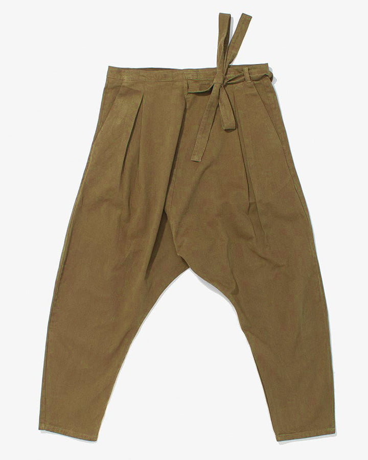 Olive Momohiki pants by Prospective Flow at Kiriko Made