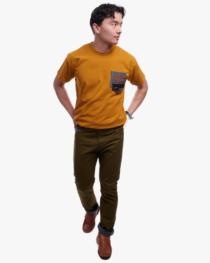 Kiriko Original Canvas Pants, US Made 12.8 oz., Olive, Nami