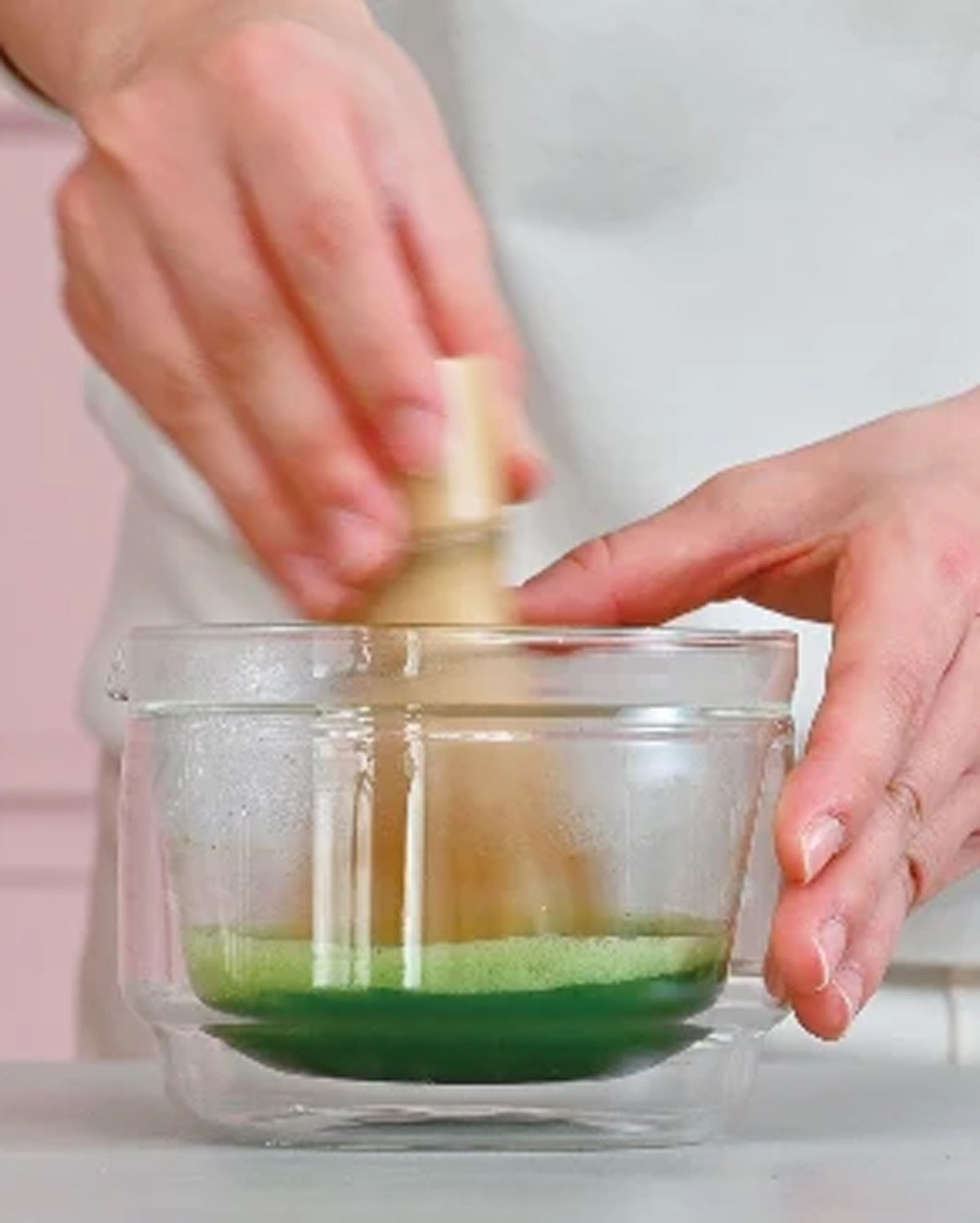 Hario, Double-Walled Matcha Bowl, 300ml, Green