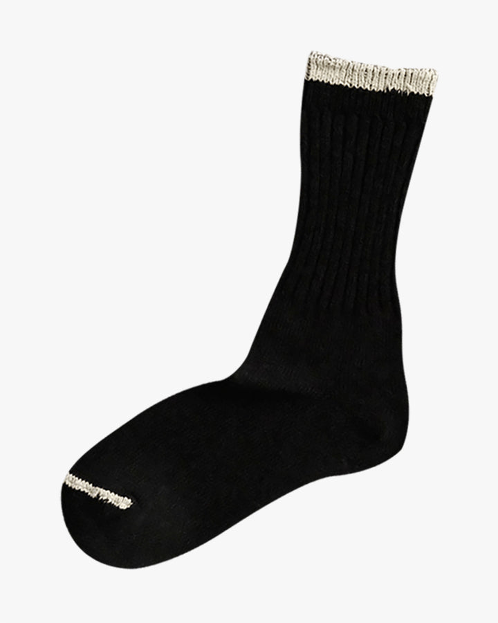 Knitwin, Crew Socks, Boston Silk Black