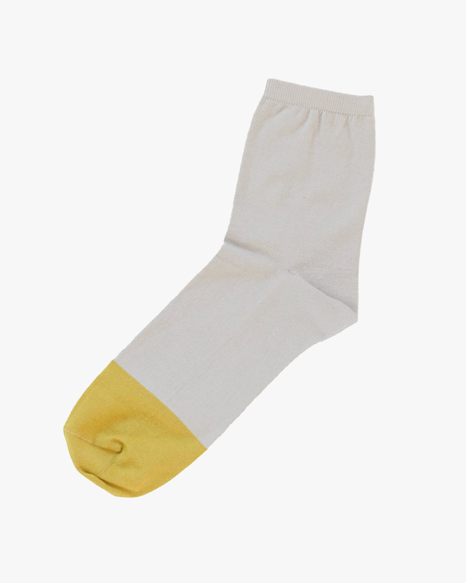 Knitwin, High Twisted Cotton Summer Socks, Praha Light Gray