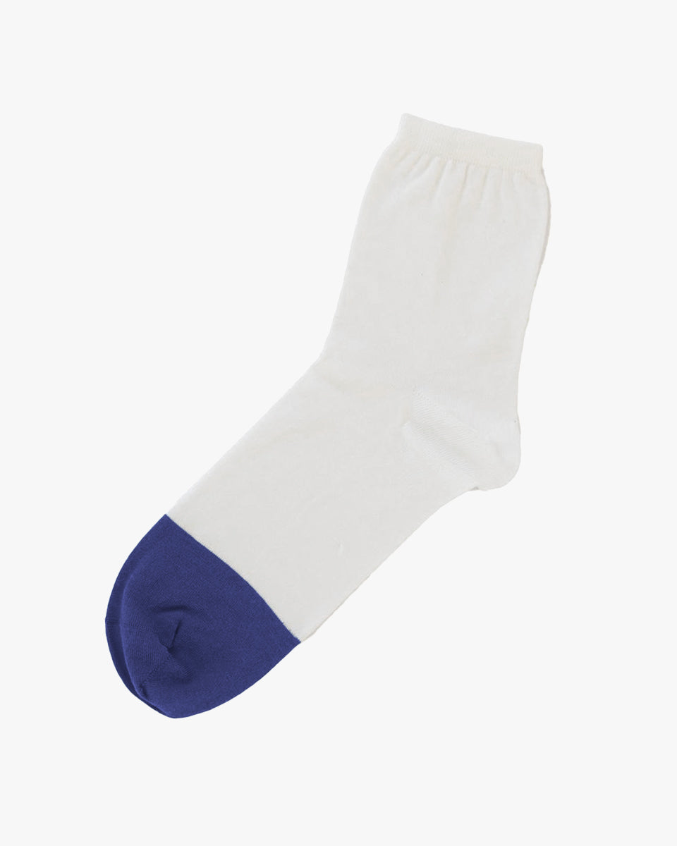 Knitwin, High Twisted Cotton Summer Socks, Praha Off White