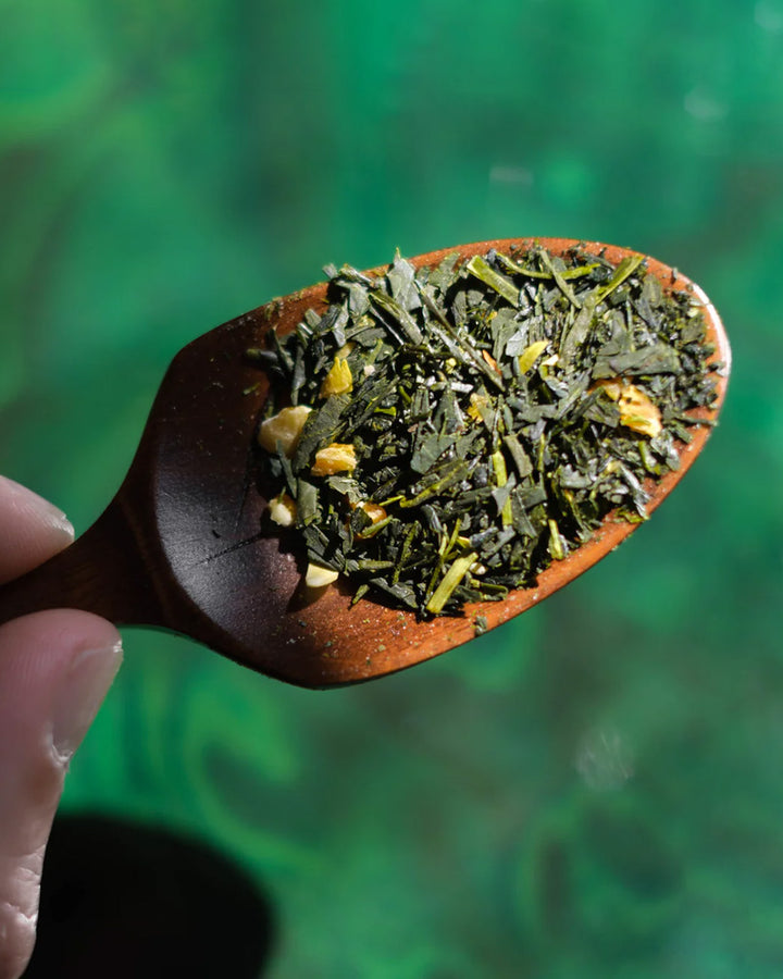 Mizuba Tea, Loose Leaf, Organic Sencha with Yuzu