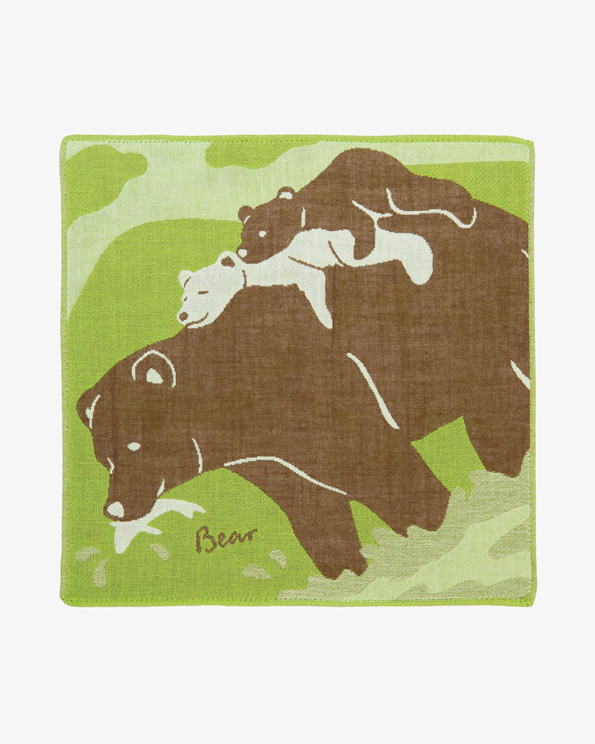PrairieDog, Handkerchief, Bear, Green