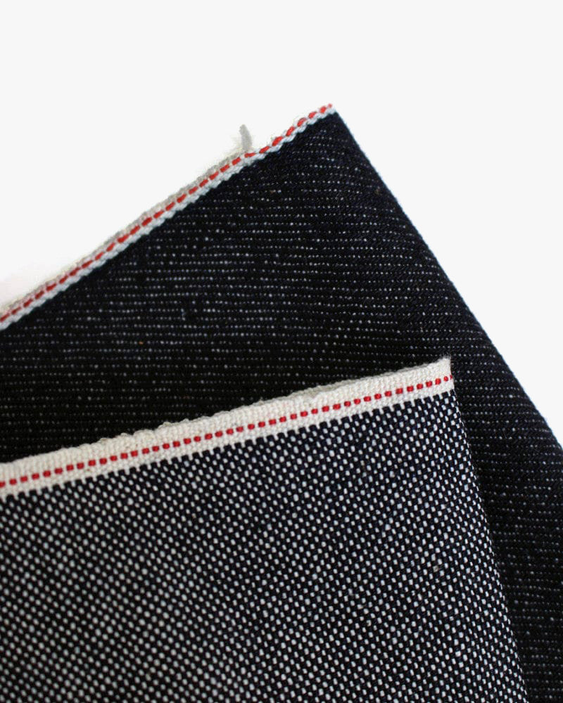 Kiriko Original Large Tote Bag, Selvedge Denim, Indigo Logo