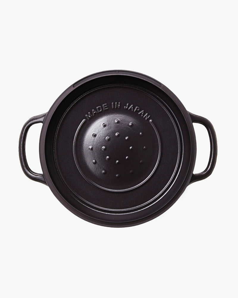 Pot, Vermicular, Musui-kamado, Matte Black